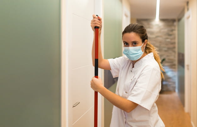 Communal and hallway cleaning services
